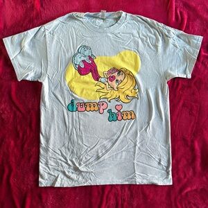 Bratz “Dump Him” Graphic Tee with Yellow Retro Illustration
